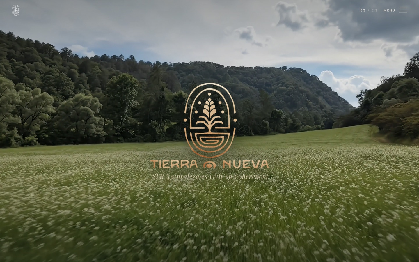 Sitio web de Tierra Nueva